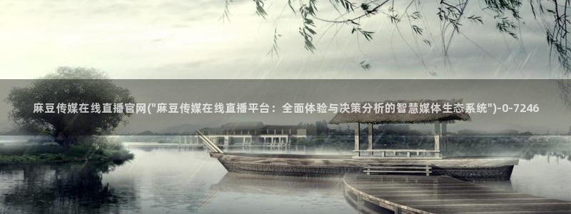 麻豆视频可读内容